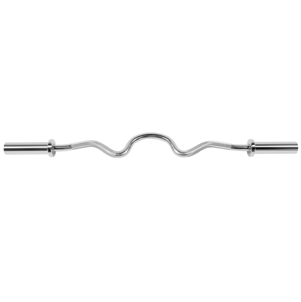 Гриф олимпийский W-образный BRONZE GYM 120см. до 150кг.