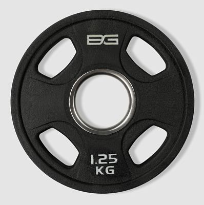 Диск олимпийский профессиональный BRONZE GYM полиуретан 1,25 кг