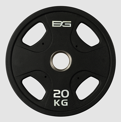 Диск олимпийский профессиональный BRONZE GYM полиуретан 20 кг